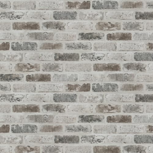 Timeet Selbstklebende Tapete Ziegel Klebefolie Möbel Tapete Selbstklebend Wandverkleidung Stein Klebetapete Steinoptik Vintage Dekorfolie… – Ansicht 1