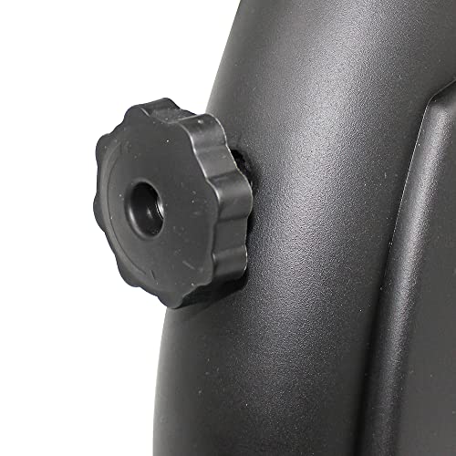 Mini Bike Bicicleta Ergométrica Mile Fitness, com Visor LCD, Perna e Braço, Preta