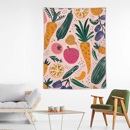 Tapiz de pared estético y divertido ideal para dar vida al dormitorio o como telón de fondo