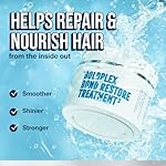 BoldPlex Hair Mask - Deep Conditioner For Dry, Damaged Hair - Mascarilla Para El Cabello - Helps Repair & Nourish Curly, Bleached, or Frizzy Hair - 6.76 Fl Oz - Image 3