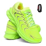 Tênis Masculino Para Academia/Caminhada + Relogio Digital - Verde/43