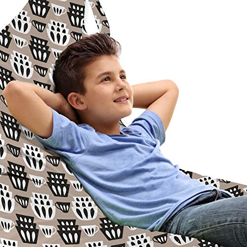 Lunarable LOUNGE_92574 Mid Century Modern Lounger Chair Bag cover