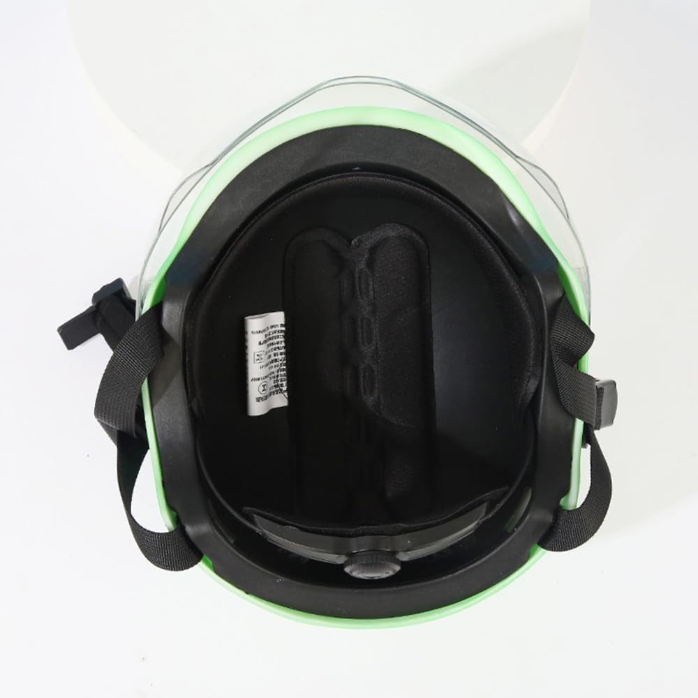 DOT Approved Summer Children's Motorcycle Helmets with Visor 3-16 Years Old Cartoon Pattern Kids Helmet Electric Bicycle Scooter Half Youth Go-Kart ATV Moped Open Face