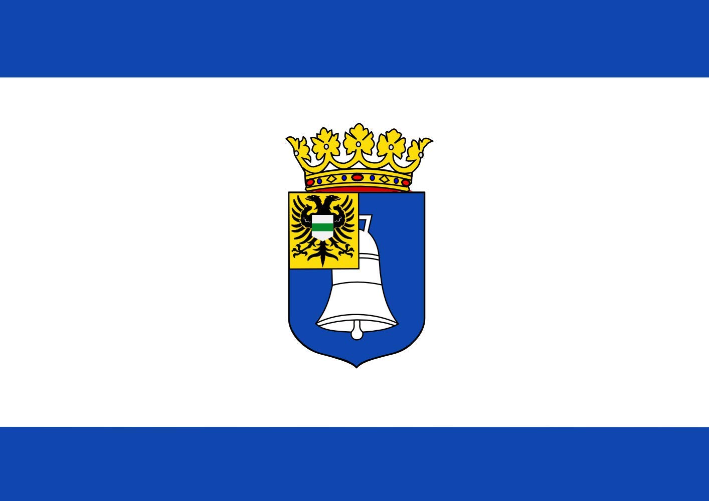 Drapeau Haren vlag grand format pour pavoiser votre mât de jardin