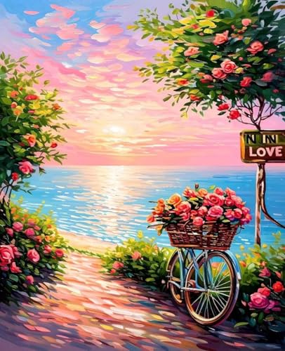 G C LbgɂG  Paint by Numbers DIYyCg l S qp ȒPɓh ANʊG̋ |  H| Lbg 3̃yCguV1̃Zbg̃AN痿gp z[ ItBX G