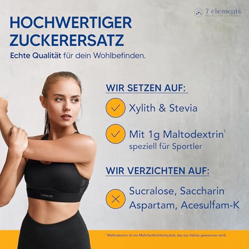 Elektrolyte OHNE ZUCKER - 30 Stück - 1390mg Elektrolyte für Sport und gegen Kater - Elektrolyt Pulver kalorienarm und zuckerfrei - Premium Electrolytes mit Orange-Geschmack – 300g – Bild 6