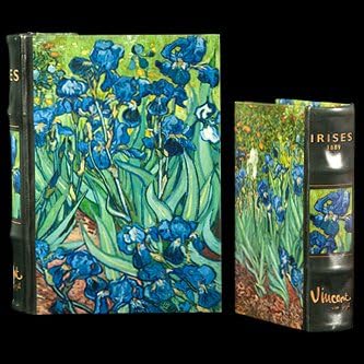 Art Masterpiece Collection Vincent Van Gogh Irises Secret Nesting Book Box (Set)