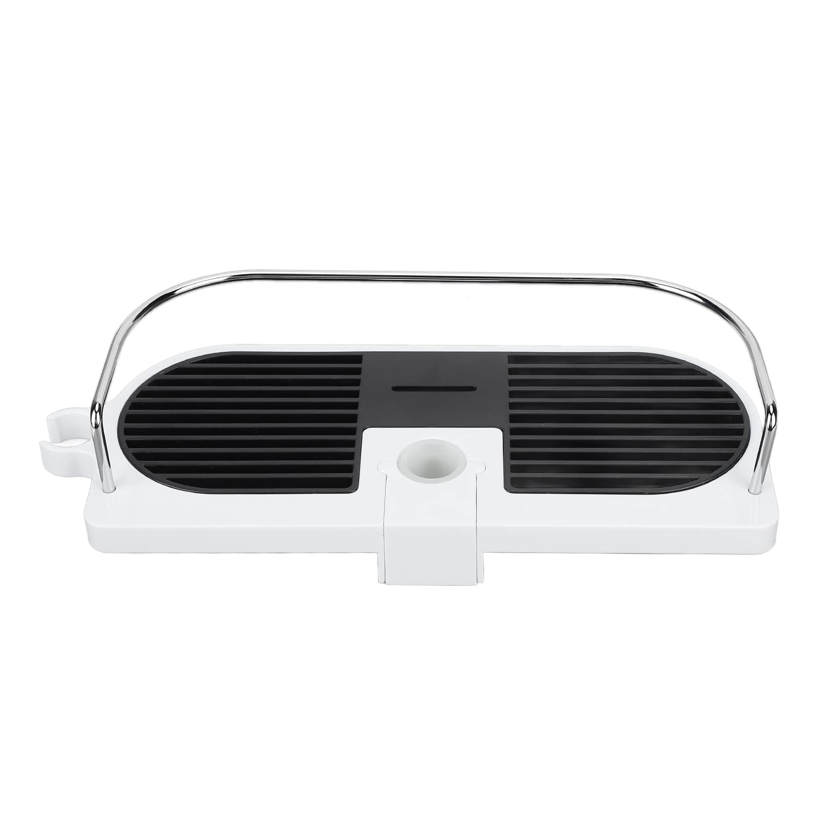 Leapiture Load 15kg Shower Caddy Shower Storage Basket Punching Installation Hollow Design Bathroom Storage Rack for Shampoo Conditioner