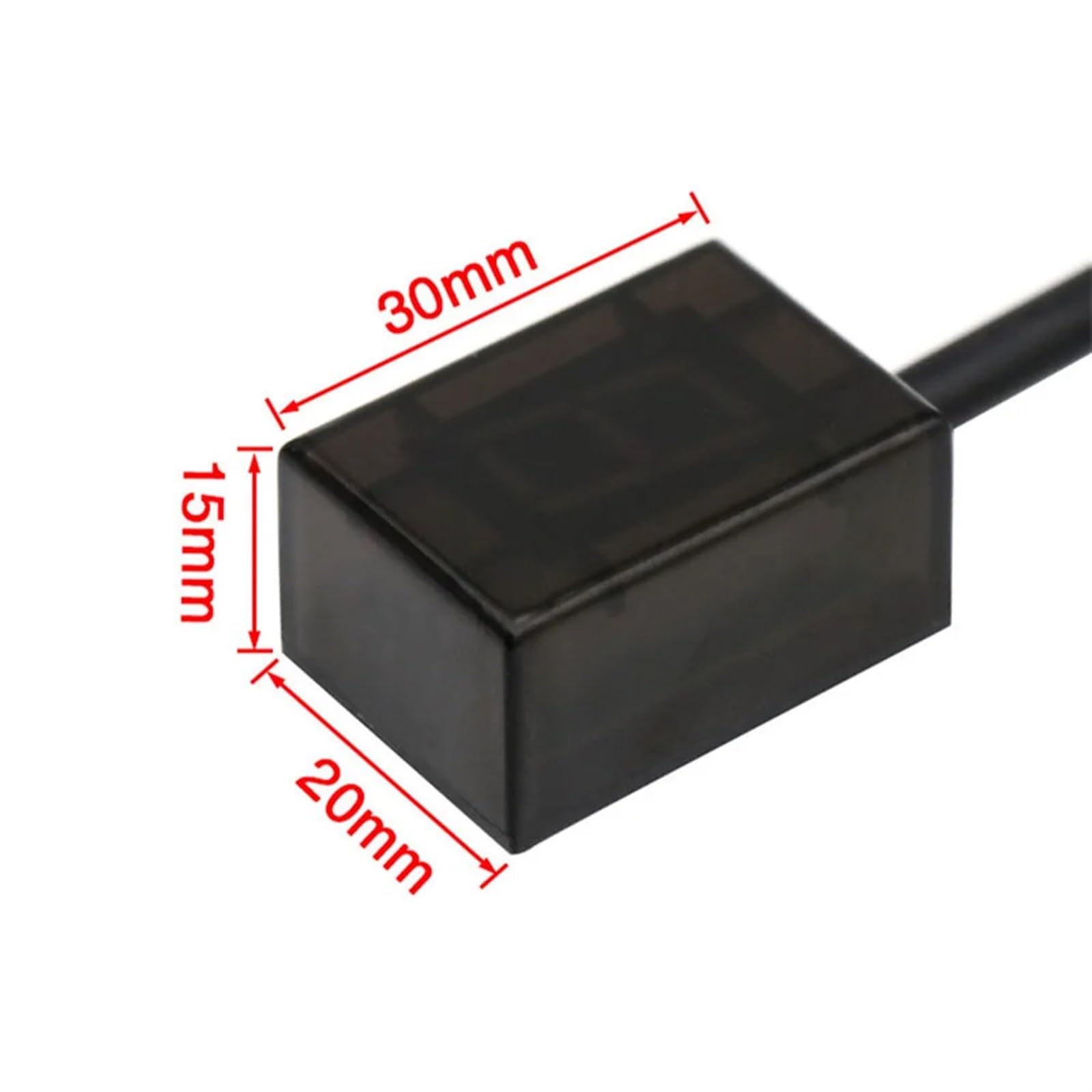 Indicatore di marcia digitale universale a LED for moto, indicatore di tachimetro con 6 display digitali for moto, leva del cambio