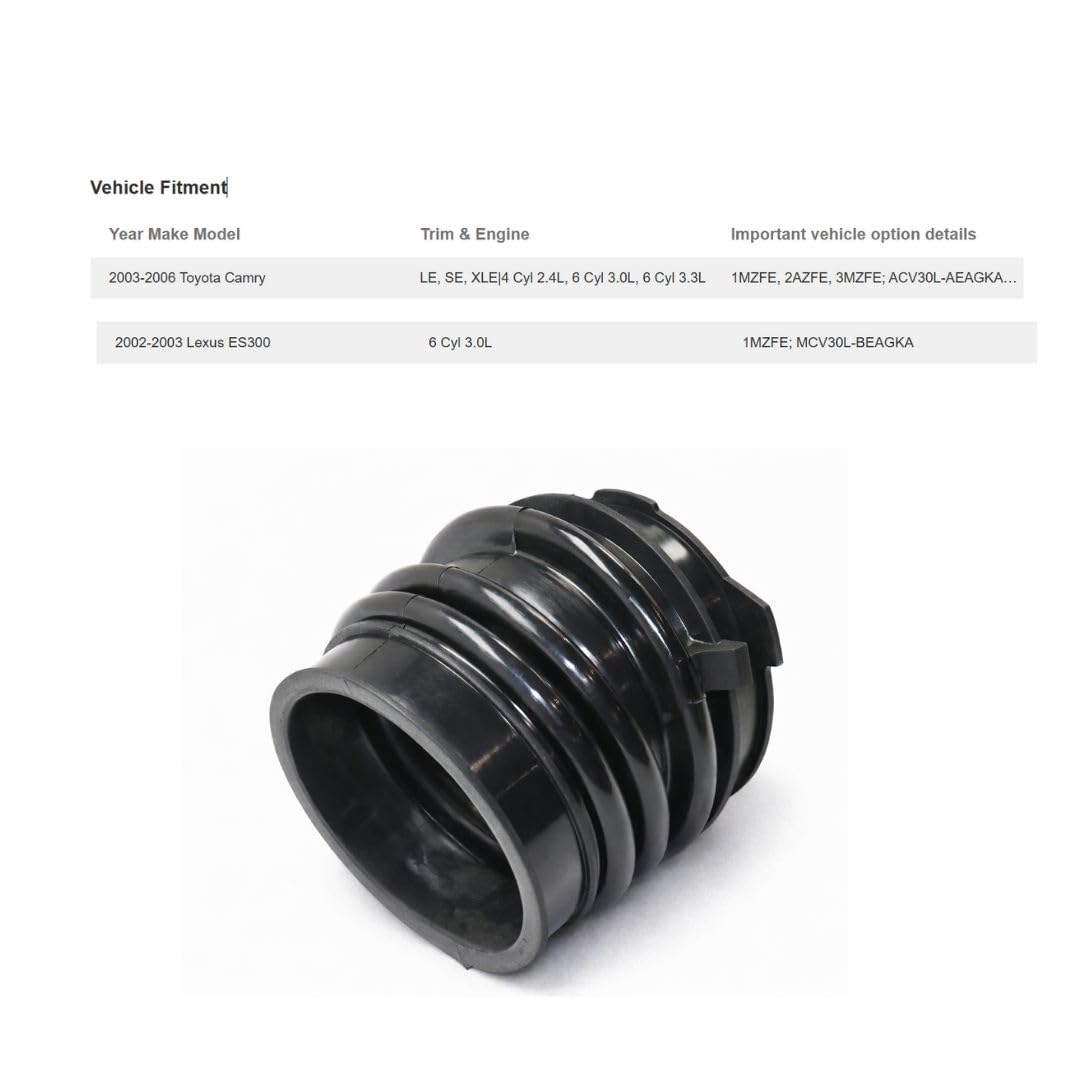 Amazon.com: Engine Air Cleaner Intake Hose, Compatible with 2002