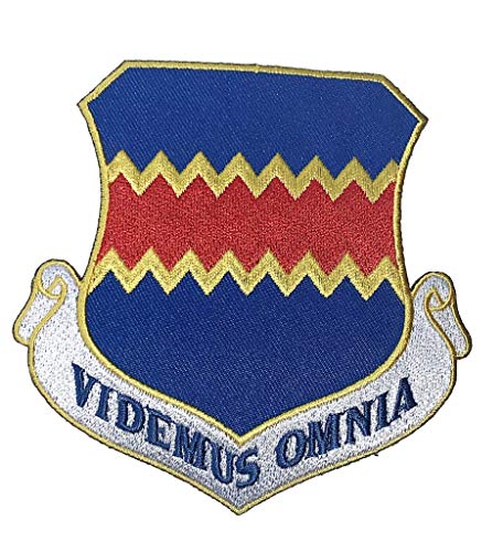 Squadron Nostalgia LLC VIDEMUS Omnia 55th Wing Patch – Plastic Backing
