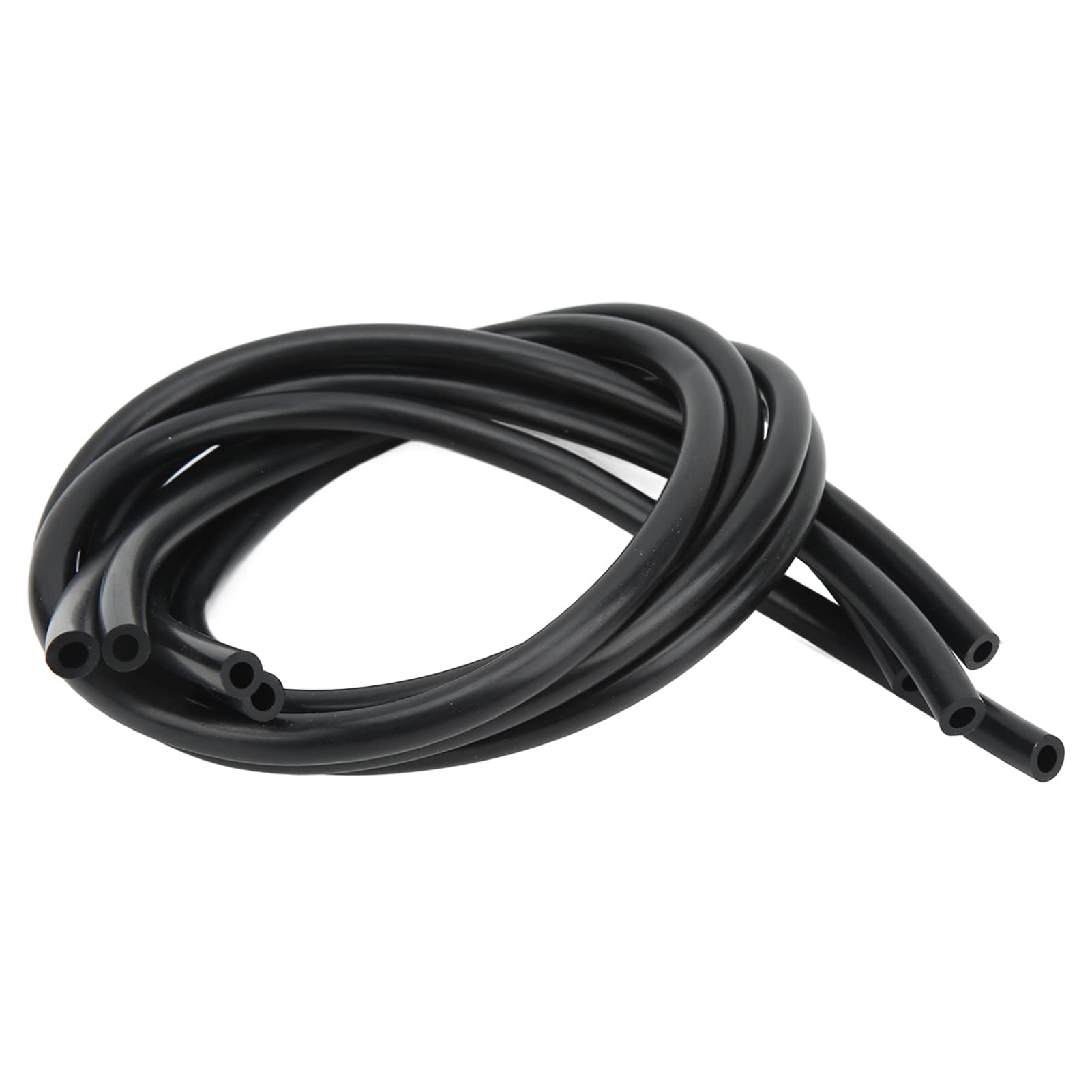 Herramienta de Sincronización de Carburador de Motocicleta Kit de Herramientas de Calibre Sincronizador de Carburador de Vacío con 4 Mangueras de Goma para Motocicleta de 4