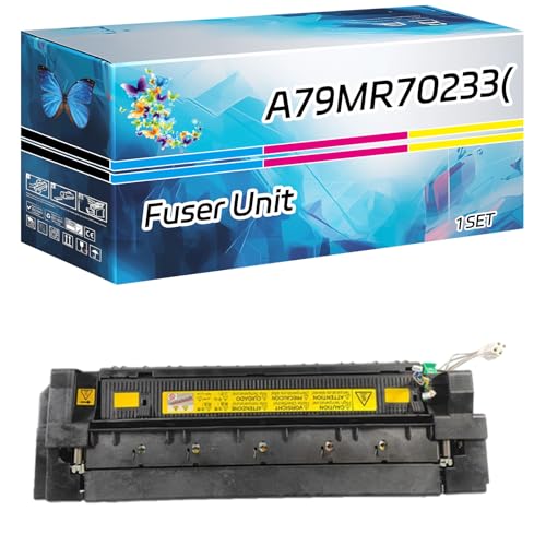 TONERC A79MR70233(110V) Fuser Unit Compatible for Konica Minolta bizhub 458 bizhub C458 Printers, High Yield 470000 Pages, with Chip High-Definition Printing (1 Set)
