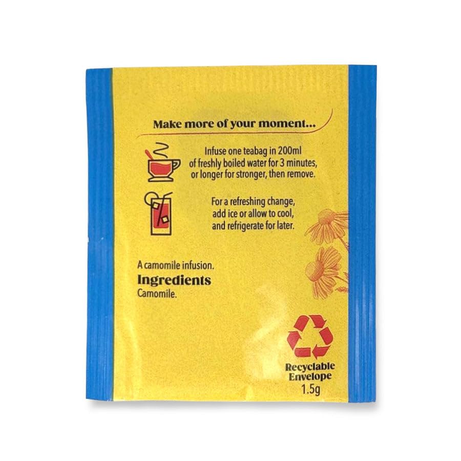 Twinings - Tisana alla camomilla pura, 20 bustine (8 confezioni, tot. 160 bustine), 240 g