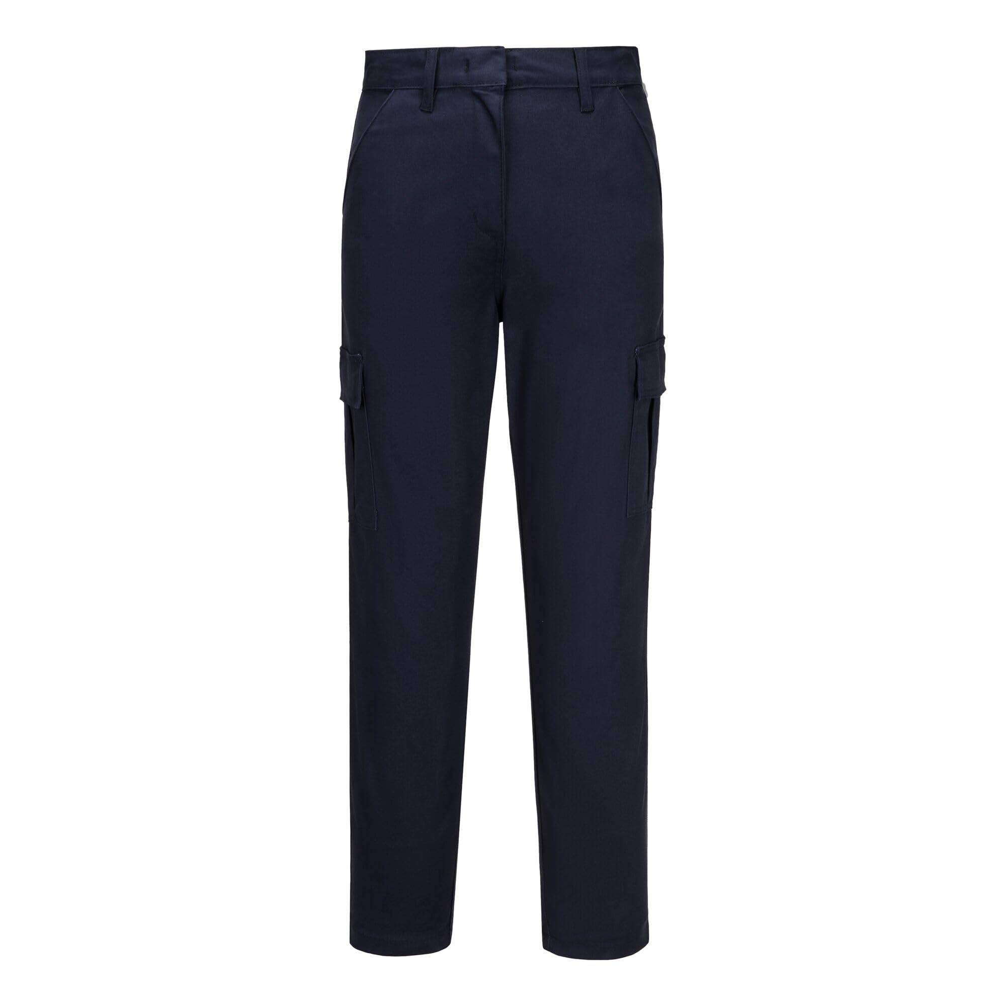 Portwest S233 Womens Stretch Cargo Trousers Workwear Dark Navy
