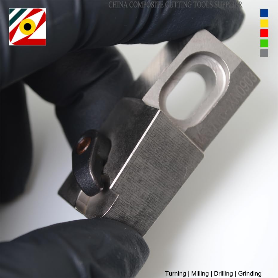 Diamond PCD CBN PCBN Round Insert Tool Holder,for RNGN0903 RNGN32 RNGN 0903 3/8 Turning Milling Tools Cutter,for Surfacing Cylinder Heads,Blocks (MRLNL14XN0903(RNGN32) Left Hand)