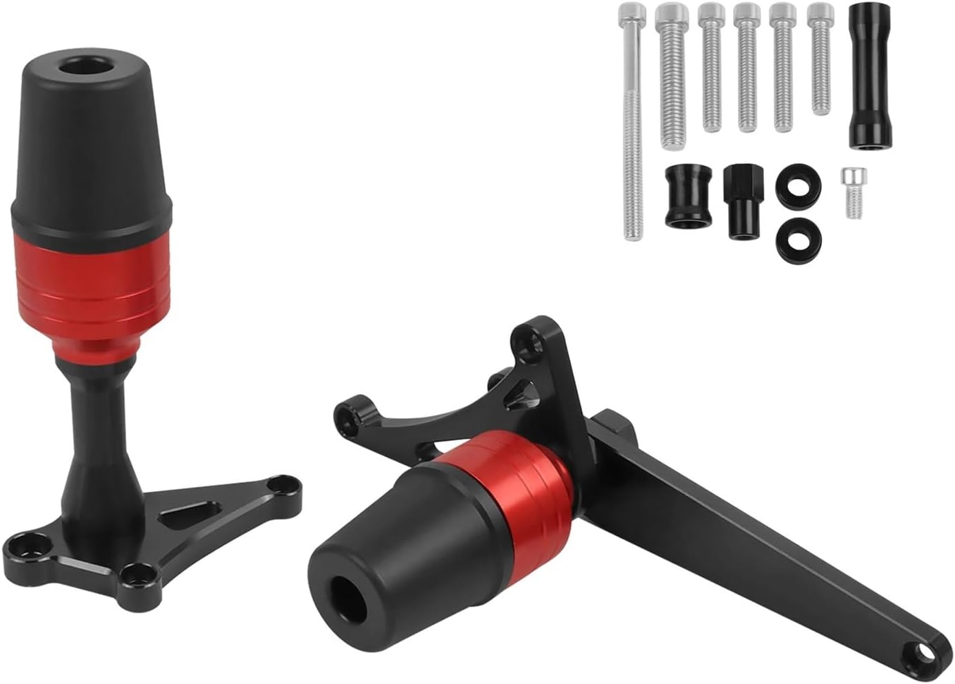 Fit for Panigale V2 V2S 2019-2020 2021 Motorcycle Falling Frame Slider Fairing Guard Crash Pad(Red)