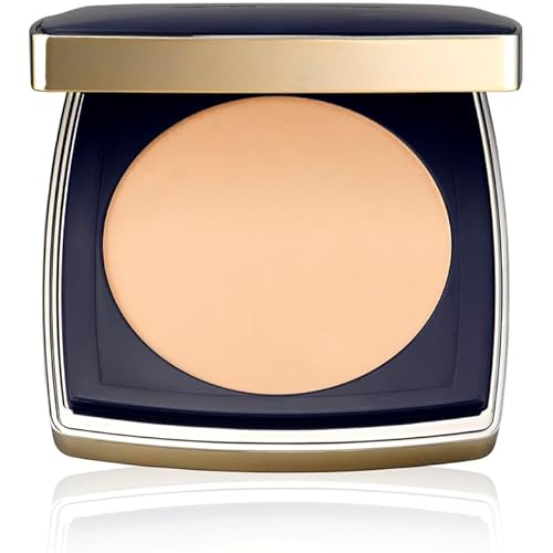 Estée Lauder Double Wear 12-Hour Stay-in-Place Matte Powder Foundation | Controls Oil & Shine, 0.39 Ounce
