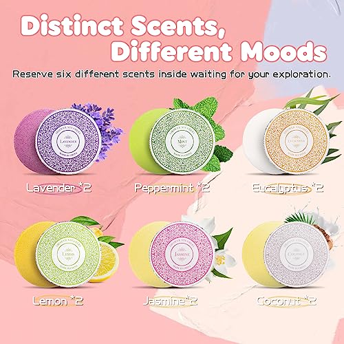 Bag of 12pcs shower steamers