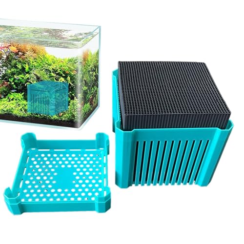 Carbón Activado para Acuario - Carbón Activado para Peceras,Filtración para Acuarios Y Desodorizador De Carbón para Estanques De Agua Dulce Y Salada