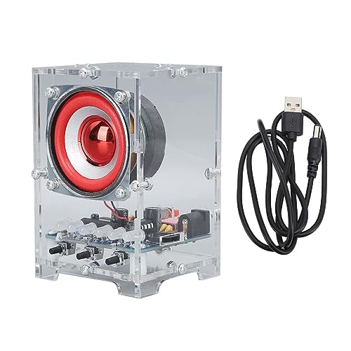 DIY-Lautsprecher-Kit, Löt-Übungsset, DIY-Lautsprecher, Einfache Bedienung, Lernen und Erkunden von Elektronik-Schaltungsprinzipien, Lautsprecher (Fertiges Produkt)