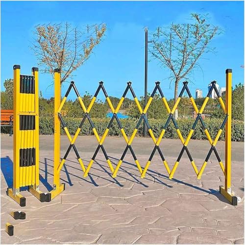 Barrière métallique extensible de chantier mobile et garde-corps 4m