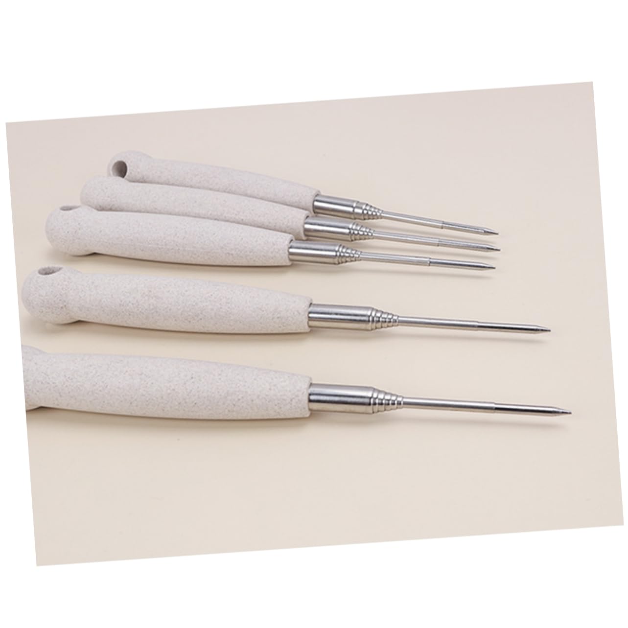 BESTonZON 3 Sätze Grillgabeln Bbq Spieße Für Grillliebhaber Und Einzelgabel Für Vielseitige Grillbedürfnisse Camping Und Gartenpartys 2 Stück * 3