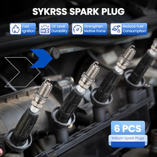 Image of Iridium Spark Plug 6994 6 Pack for Honda Accord