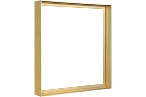 FOLKOR Gold Floating Frame for 30x40 Canvas Paintings