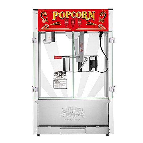 Great Northern Midway Marvel Commercial Quality Popcorn Popper Machine 16 Ounce