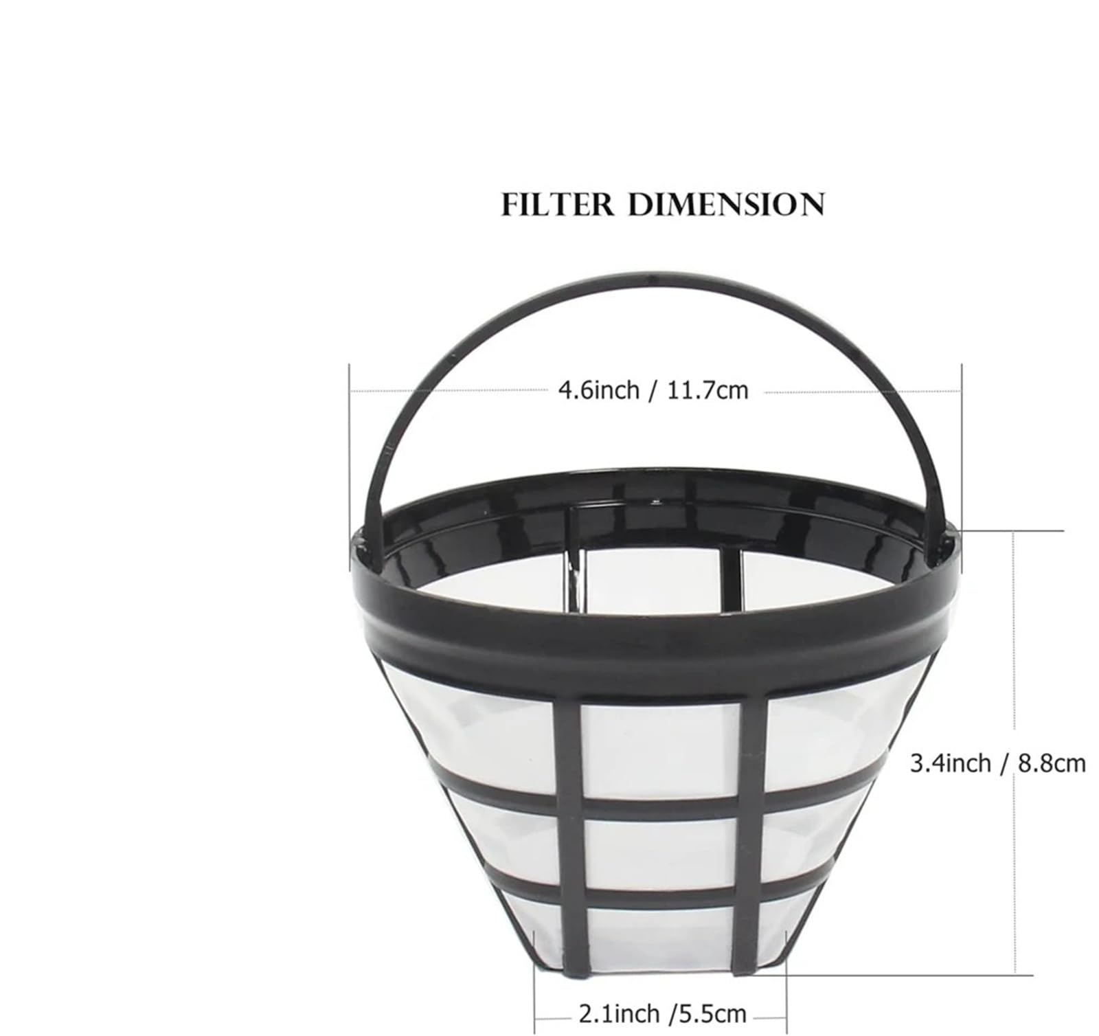 Lot de 2 filtres anti-goutte de rechange pour machine à café HD7751, 8 à 12 tasses