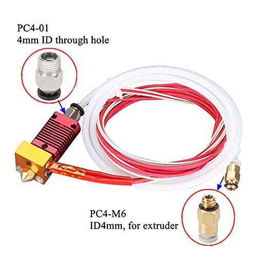 42Pcs Ender 3 Pro Nozzles kit, 1 MK8 Hardened Steel Nozzle +10 Nozzles + Heatbreak + CR10 Heater Block w/Silicone Sock + Cleaning Needle + 3D Printer Tools for Ender 5 Pro Ender 3 V2 CR10 3D Printer