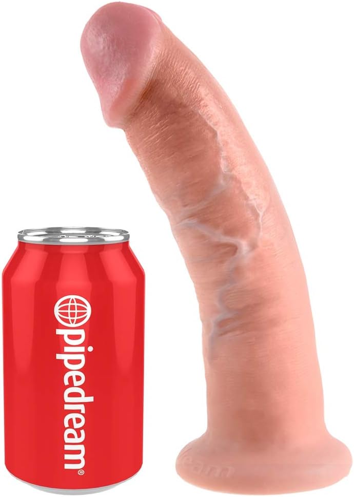 Pipedream King Cock Dildo, Flesh, 9 Inch
