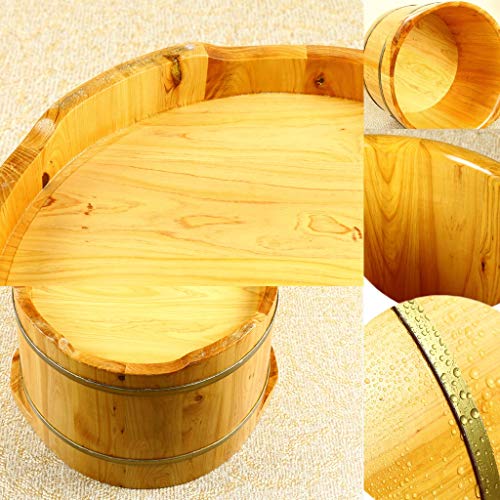 Tina de Madera para Masaje de Pies de Cedro miniatura 3