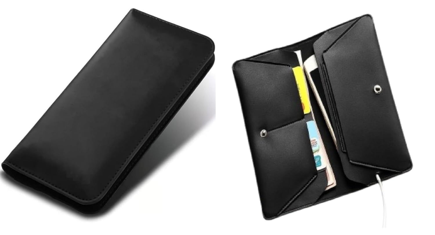 WHITBULL Dual Mobile Pouch with Card Holder Slot Phone Case for Xiaomi 15 Pro / 15 Ultra/Redmi 14C / Poco M7 Pro / K80 Pro / K80 / Poco F7 Pro/Poco F7 (Black) (2 Phones Kept Comfortably) WHITBULL Dual Mobile Pouch with Card Holder Slot Phone Case for Xiaomi 15 Pro / 15 Ultra/Redmi 14C / Poco M7 Pro / K80 Pro / K80 / Poco F7 Pro/Poco F7 (Black) (2 Phones Kept Comfortably)