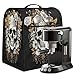 cfpolar Kitchen Aid Mixer Cover Compatible with 6-8 Quarts Vintage Flower Skull Stand Mixer Cover Kitchen Aid Mixers Accessories Appliance Organizer Bag Dust Covers with Zipper Pocket