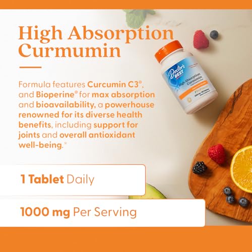 image for Doctor's Best Curcumin From Turmeric Root with C3 Complex & BioPerine,