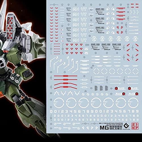 Amazon | MG ブレイズザクファントム／ブレイズザクウォーリア用水転写