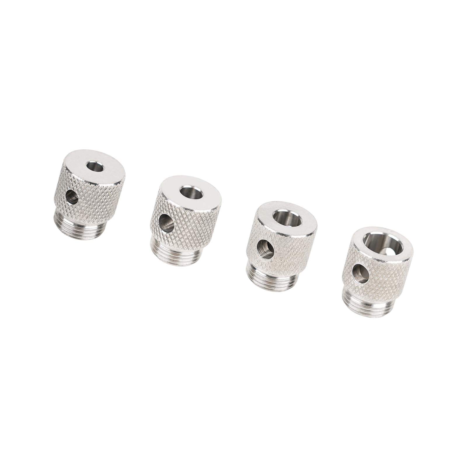 Newft Aluminum Profile Punching Guide Bushing 6/8 / 10 / 14Mm Wood Drill Sleeve Locator, Pocket Hole Jig Tools Pocket Hole Jig Tools