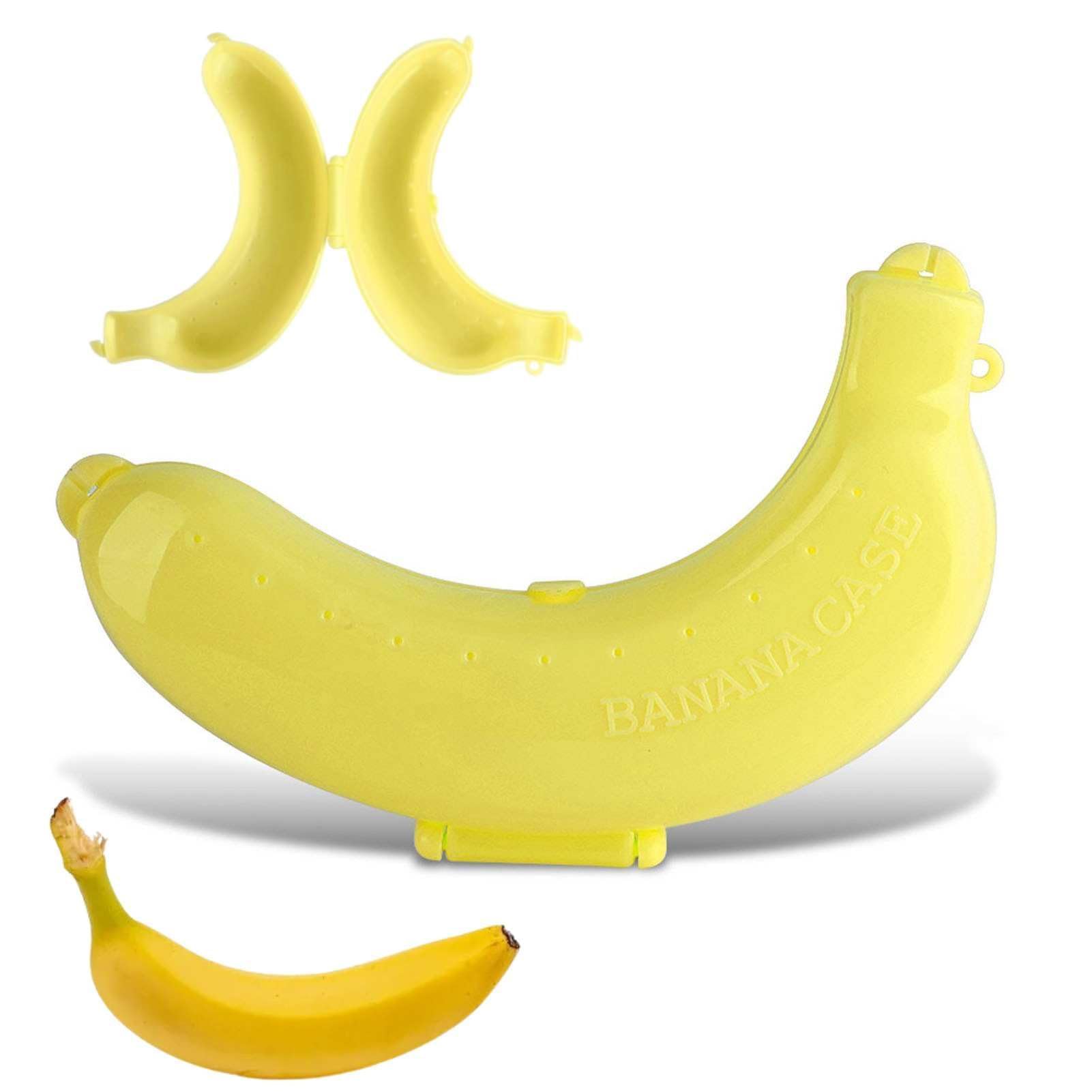 Amazon.com: Banana Saver Container, Portable Banana Case Holder