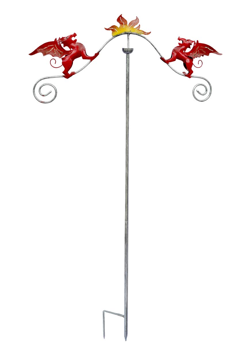 SK Style Gartenwind-Spinner-Skulptur - Drache