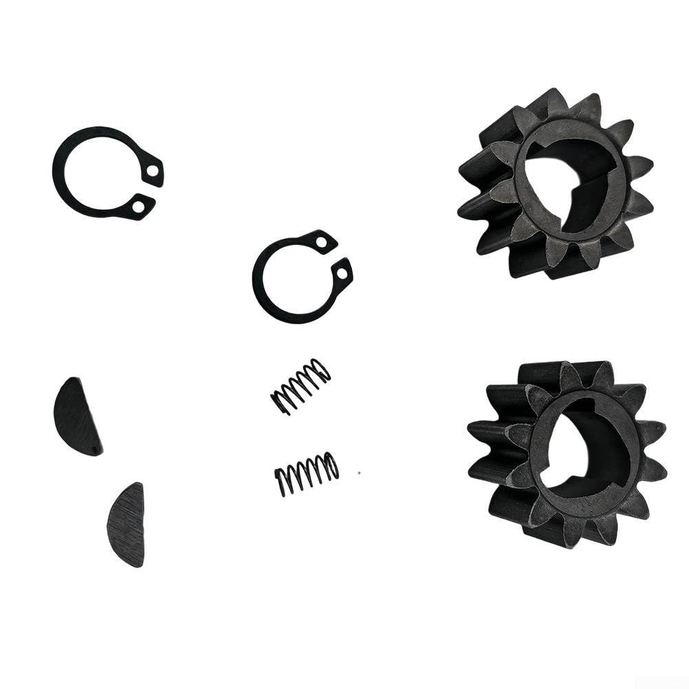 HpLive Set di ruote e ruote motrici da 8 pollici per Honda HRN216, compatibile con 44710-VR8-N00ZA 42710-VR8-N00ZA (4 pezzi anteriori e posteriori + 2 gear)