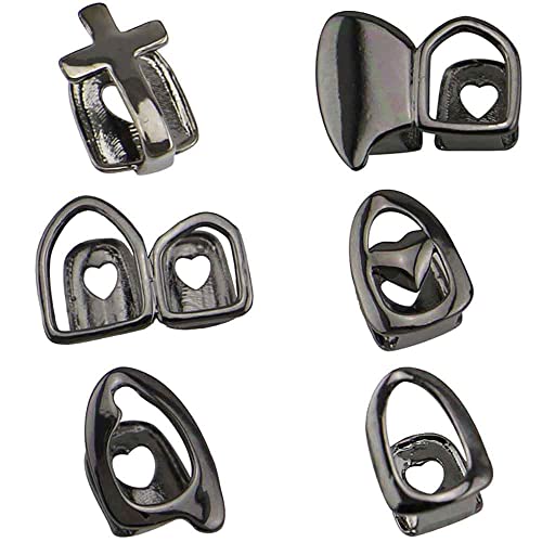 Image of canjoyn 6PC Teeth Grills Mouth Teeth Top Tooth Single Grill Cap for Teeth Mouth Party Accessories