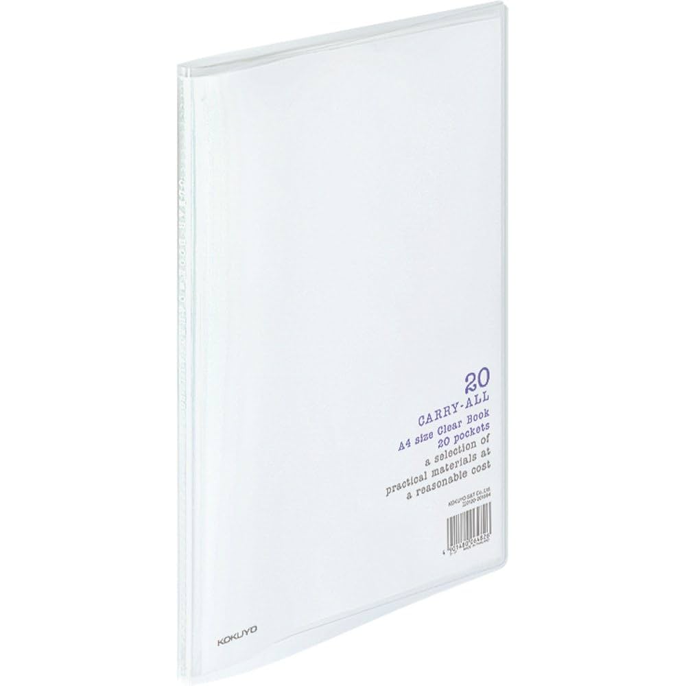 コクヨ　クリアファイル　クリアブック　まとめ売り 楽天市場】【コクヨ 公式】 クリヤーブック＜ノビータ＞ A4 20