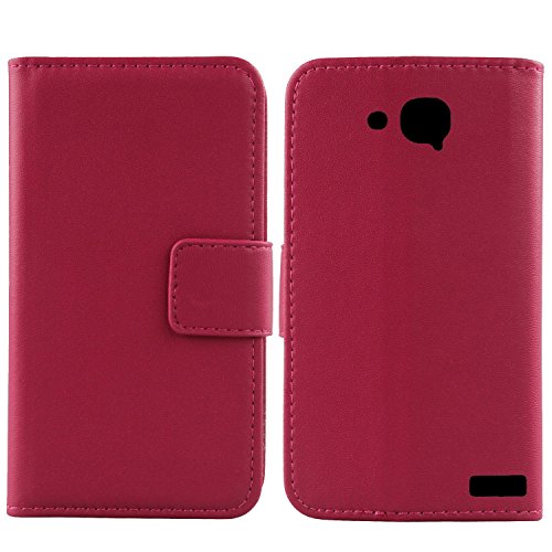 Gukas Design Veritable Cuir Etui pour Alcatel One Touch Idol S OT-6034R 6034M Housse Coque Premium...