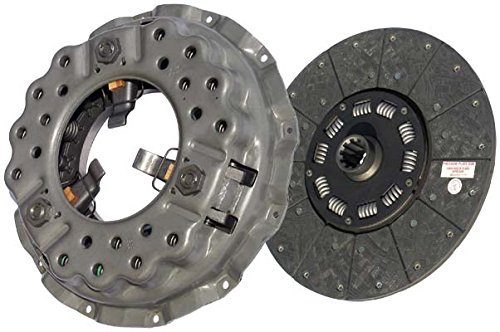 LP1686-134-IAT 14" x 1-1/2" DLB Stamped Steel Clutch (Single-Plate, Push-Type, Organic / 10-Spring, 2300 Plate Load / 420 Torque)