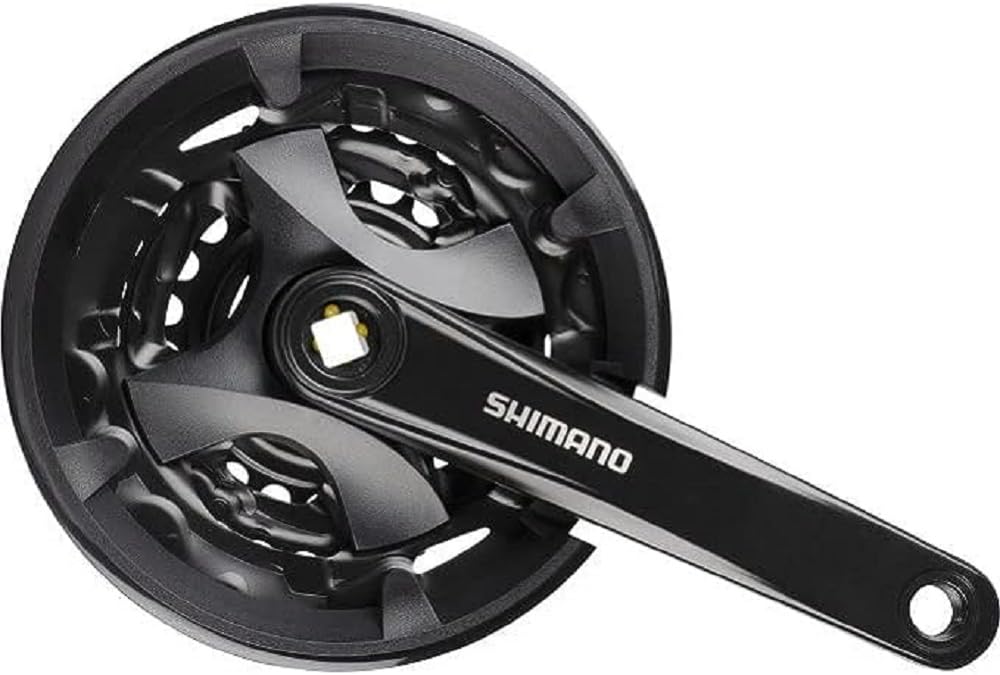 Pédalier Shimano Altus FC-MT101 3x9 Vitesses - Plateaux 22/32/44T - Bras 170 Mm - Noir