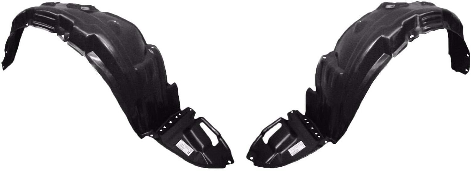 Parts N Go Fender Liner Splash Guard Set for 20032008