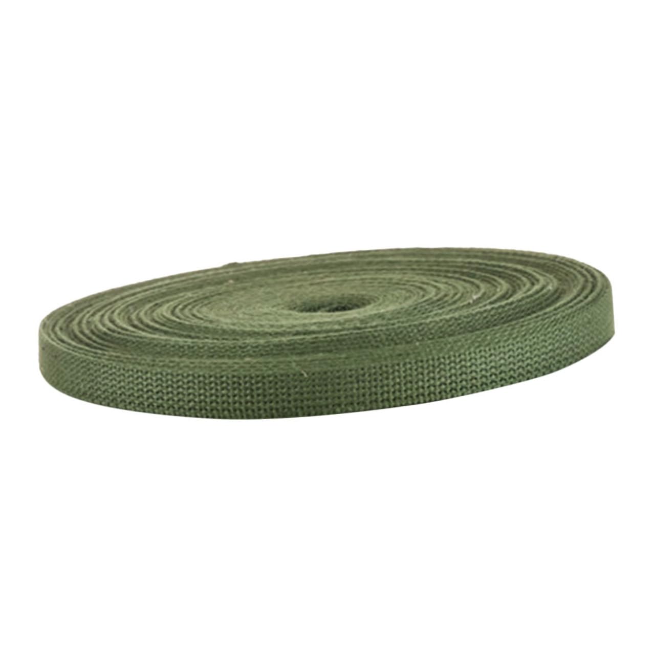 DOITOOL Baumbinder für Pflanzen und Bäume, 1 Rolle, Grün, Canvas