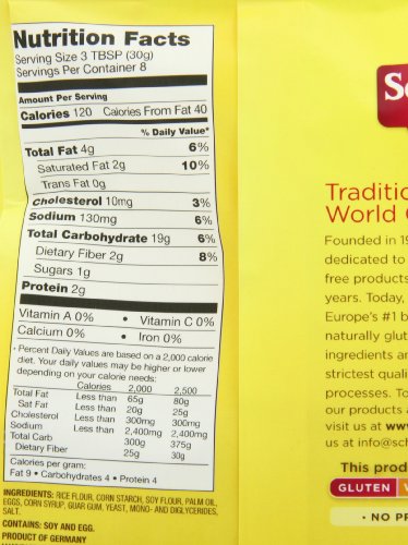 Schar Breadcrumb, Gluten Free, 8.8-Ounce (Pack Of 12) #TOP4